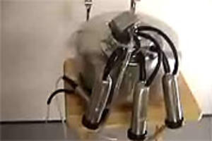 Een melkmachine aan je lul