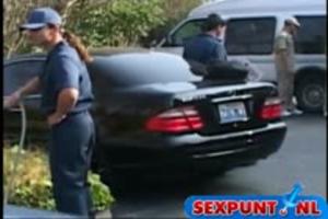 Een geile orgy in het magazijn met de meiden