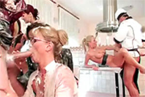 Heerlijke geile orgie