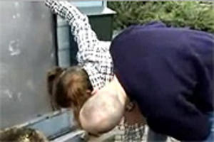 Dronken vrouw geneukt