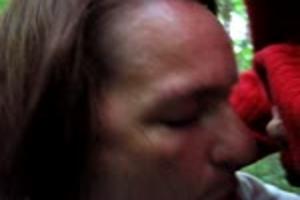 Amateur pijpen en buitenlucht