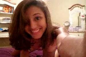 Geil sletje voor de webcam